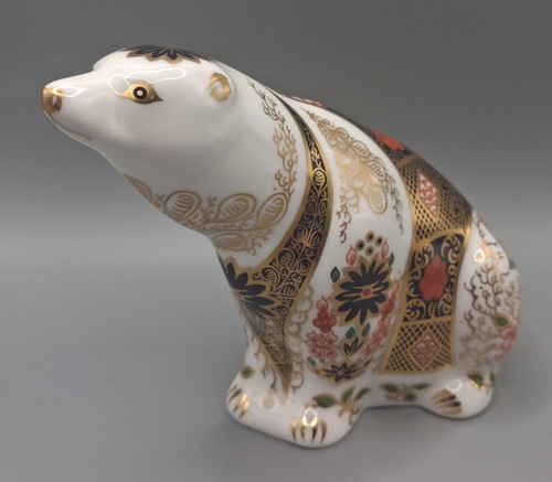 Royal crown derby paperweight - crown,