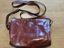 Bridge Brow Leather Should/Crossbody Handbag