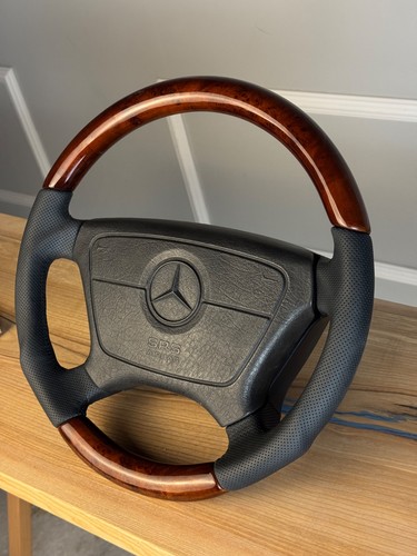 Walnut steering wheel - , for
