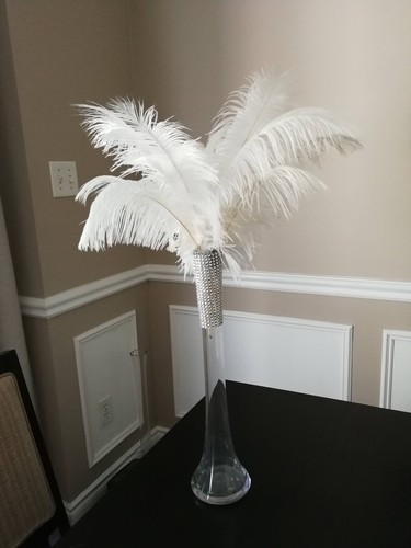 Tall ostrich feather - tall,