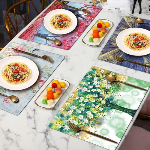 Many sizes place mats - sizes,
