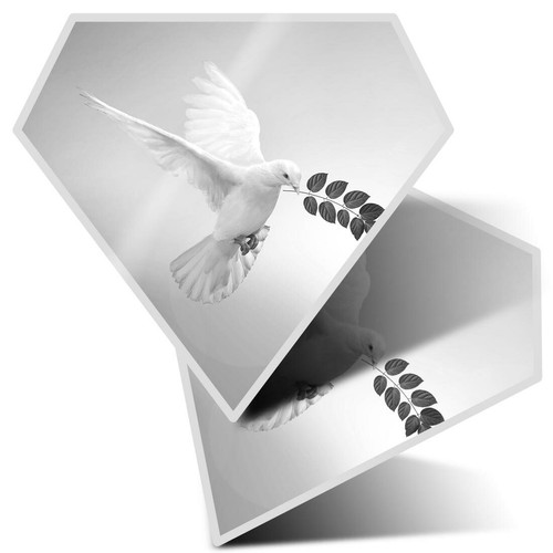 Diamond stickers cm bw - x,