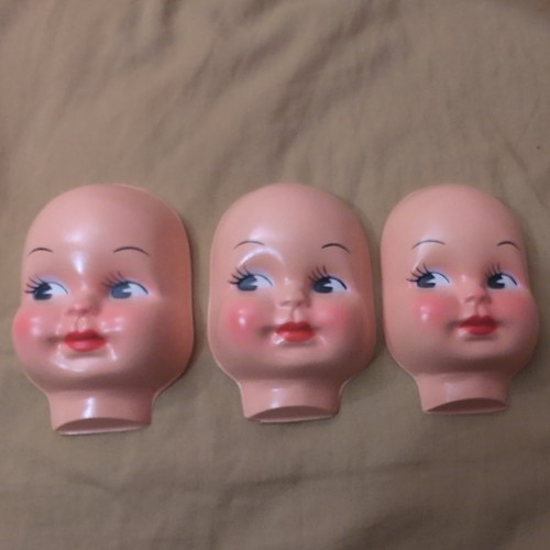 Vintage doll face - doll, craft