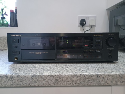 Pioneer 333 cassette - ct-333, deck