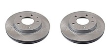 SWAG Front Brake Disc x2pcs