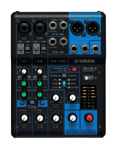 Yamaha mg06x channel mixer - yamaha,