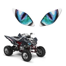 Headlight Eye Graphics Kit Fit For Yamaha Raptor 660 2001 2002 2003 2004 2005