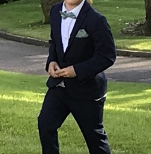 Boys Blue Formal Wedding Suit by NEXT age 6 good condition 