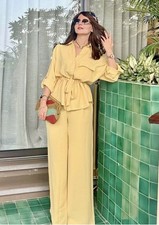 Zara Safari Shirt Yellow &