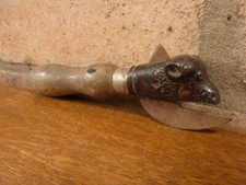 Nice antique cast iron bulls - nice,