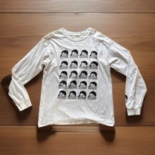 fidjit tattoo Cotton Long Sleeve Soft Print Drowning Girls Club White