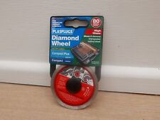 PLASPLUGS HGDW082 80MM HIGH GLAZE DIAMOND TILE CUTTING DISC PORCELAIN MARBLE ETC