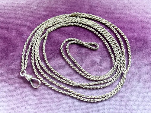 Antique gold filled rope - antique,
