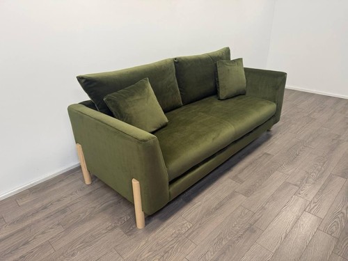 Habitat aston velvet seater - habitat,