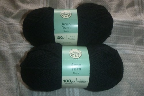 200g aldi crafty aran - 200g, yarn