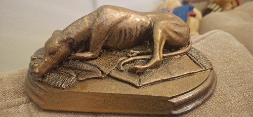 Vintage greyhound whippet - vintage., in