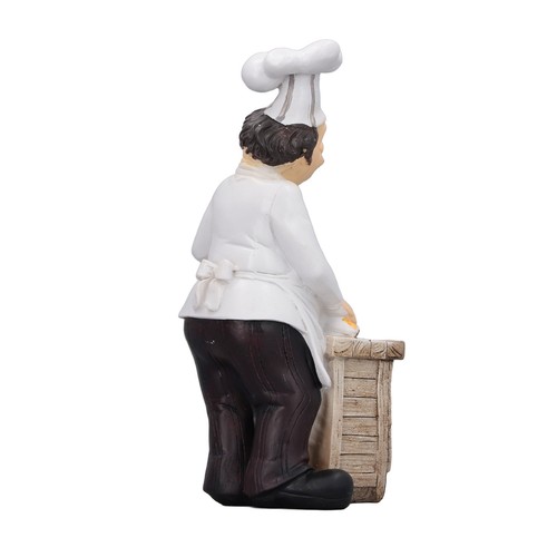 Resin chef statue - ­resin,