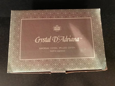 Set of 6 Vintage Crystal Brandy Glasses New In Original Box