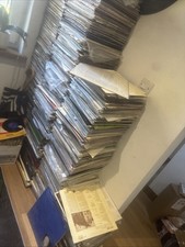 Vintage 12” LP Vinyls 300x Job Lot Bundle Mixed Genres Random