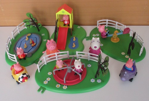 Peppa pig playground figures - peppa, &