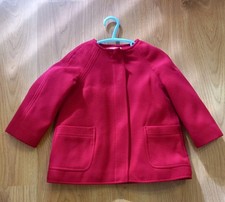 I love Next red girls coat 18-24 months 1.5 2 years Xmas Christmas 