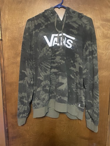 Vans hoodie size camo - vans,