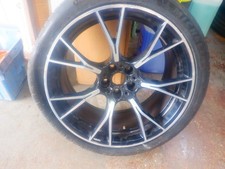 BMW M5 ALLOY REAR WHEELS AND TYRES 20 INCH 