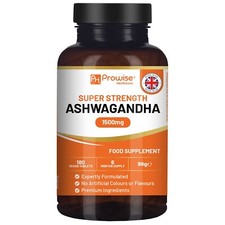 Ashwagandha 1500mg 180 Vegan