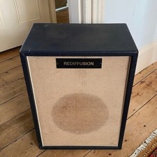 Vintage FAL 60’s 1x12 guitar speaker cab / cabinet loaded with Goodmans speaker