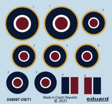 Eduard D48087 1:48 Hawker Tempest Mk.II roundels