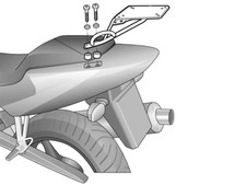 SHAD Top Box Rack Rear Case