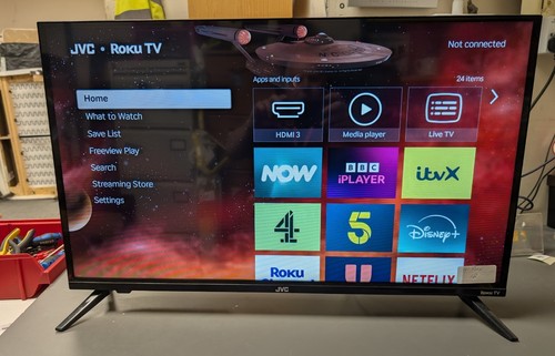 Jvc 32cr250 roku tv - jvc, lt-32cr250