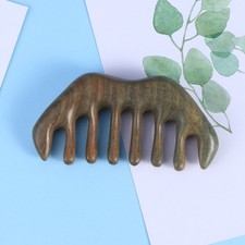 Green Sandalwood Comb Wooden