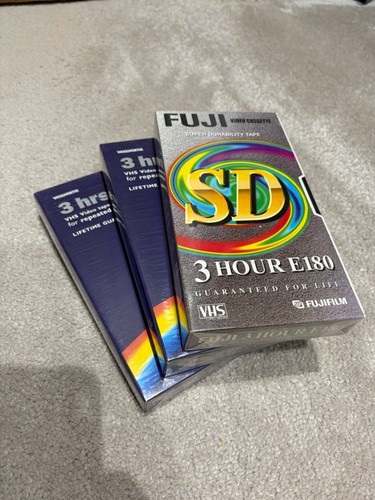 Sealed blank vhs - sealed,