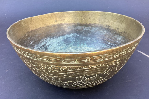 Vintage heavy brass large - heavy,