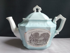 Antique German Porcelain Blue