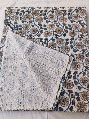 Indian hand block floral - indian,