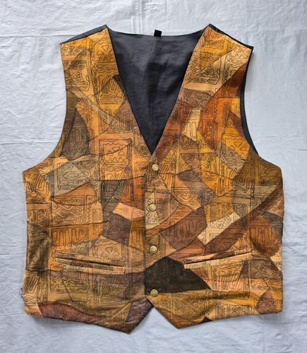 Patchwork goat suede - c, &