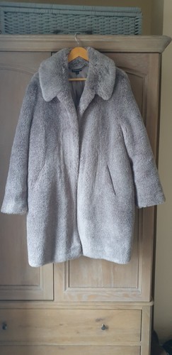 Women whistles faux fur coat - whistles,