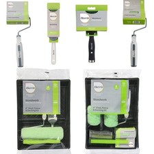 All Harris Seriously Good Paint Brush Roller Tray Set Woodwork Fence 2" 5" 4" 9"