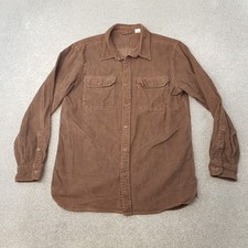 Levis Mens Shirt Small Brown