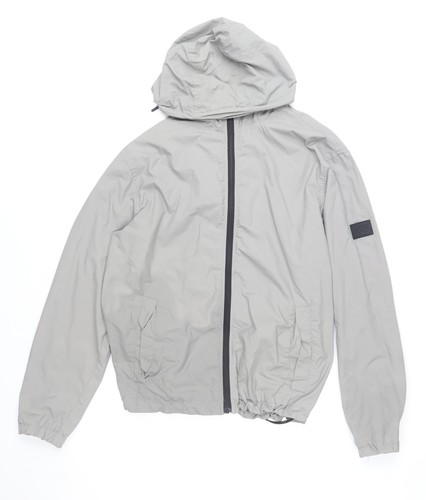 Men grey hooded - men's,