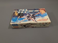 MPC Star Wars X-Wing Fighter Plastic Model Kit Rare Attic Find 1-1914