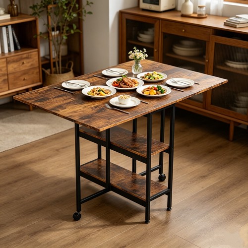 Foldable mobile drop leaf - foldable,