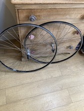 SHIMANO 600 / UKAI JAPANESE RIMS 700C   WHEELS IN DECENT CONDITION