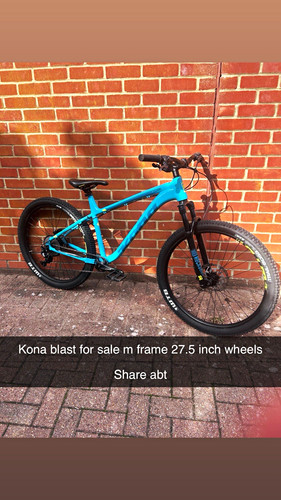 Kona blast mountain - blast, bike