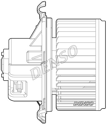 Denso dea09024 interior blower - dea09024,
