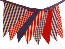 BUNTING Nautical Red Blue