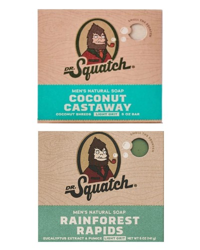 Squatch natural bar soap - dr,