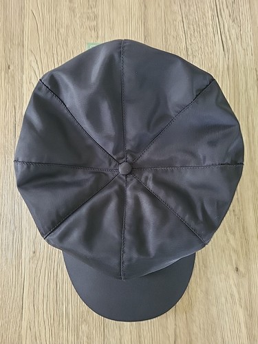 Black baker boy hat cap - baker,